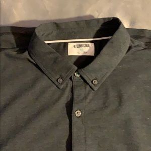 Men’s LinkSoul XL shortsleeved button up shirt